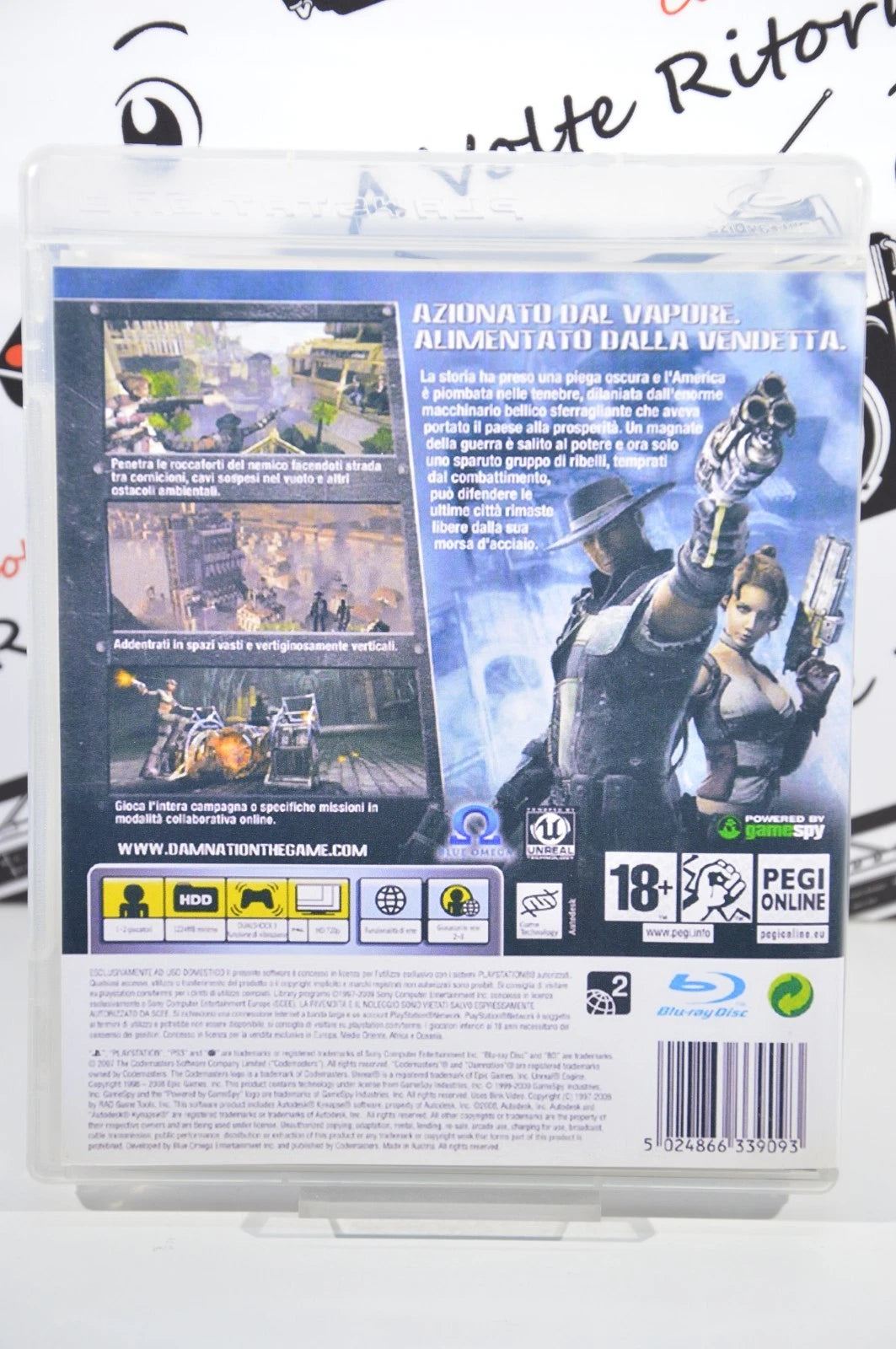 Damnation Playstation 3