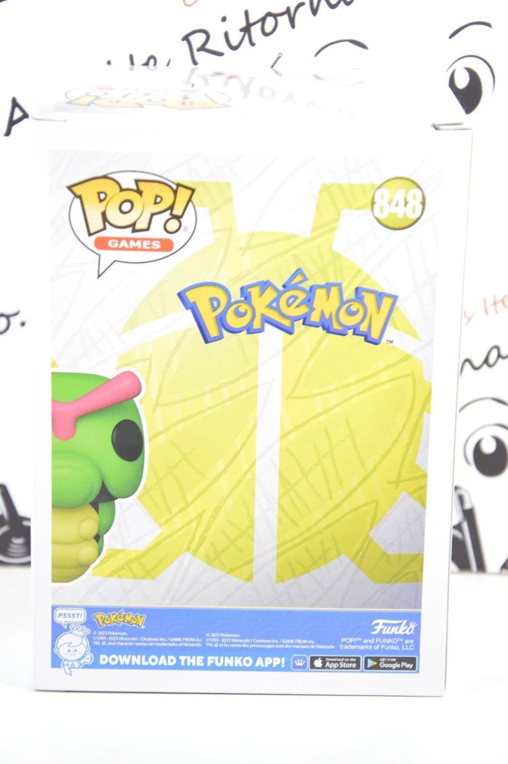 Funko Pop Caterpie Pokemon #848