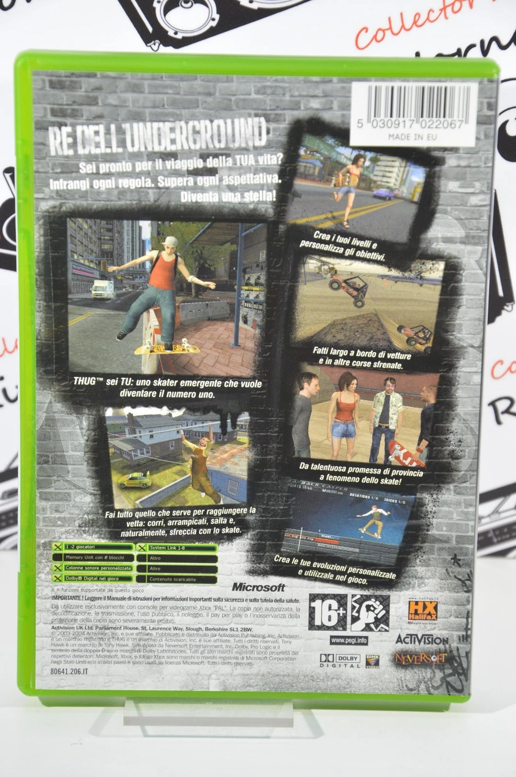 Tony Hawk's underground Xbox