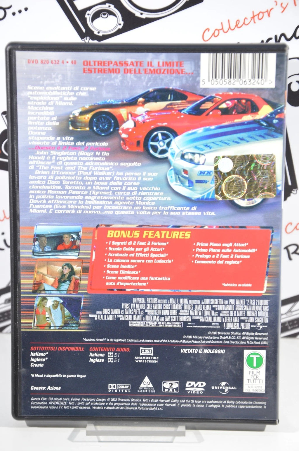 2 Fast 2 Furious Dvd