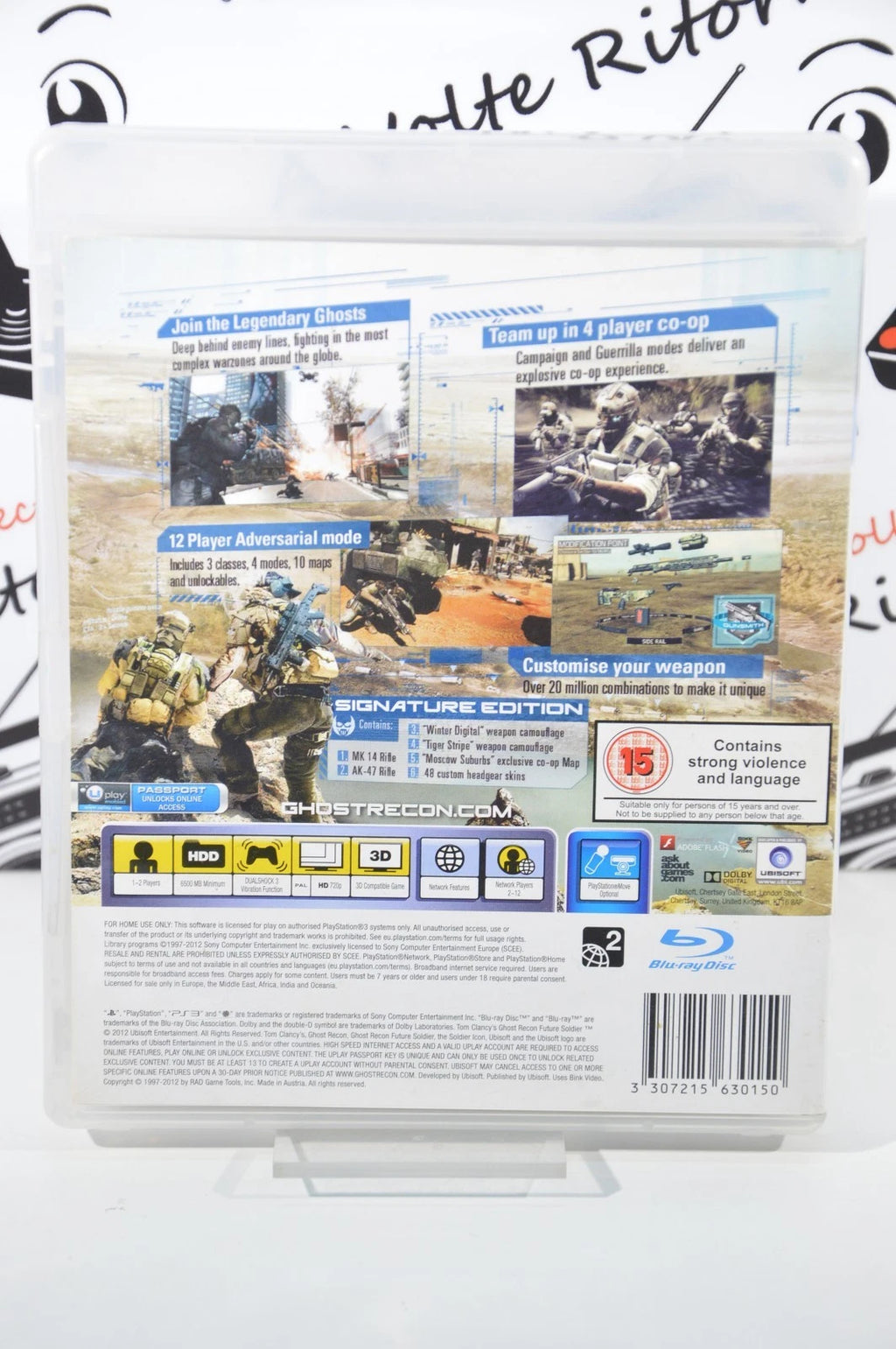 Tom Clancy's Ghost Recon future soldier Signature edition Playstation  3