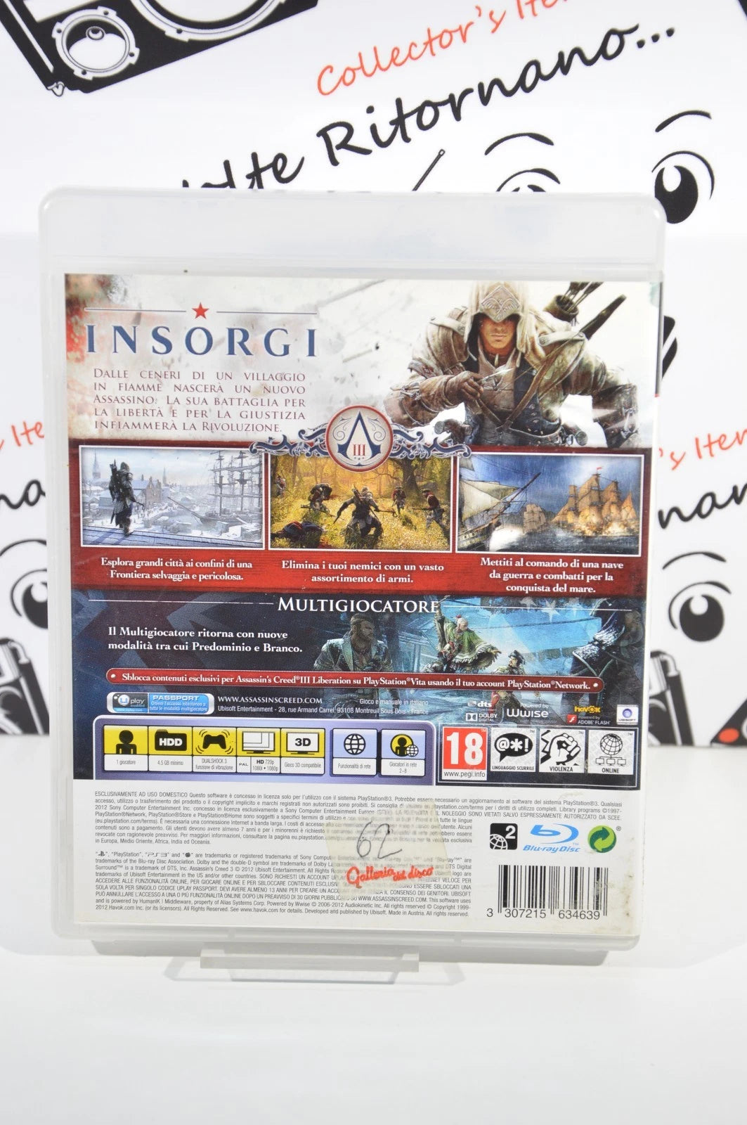 Assassin's creed III Playstation 3