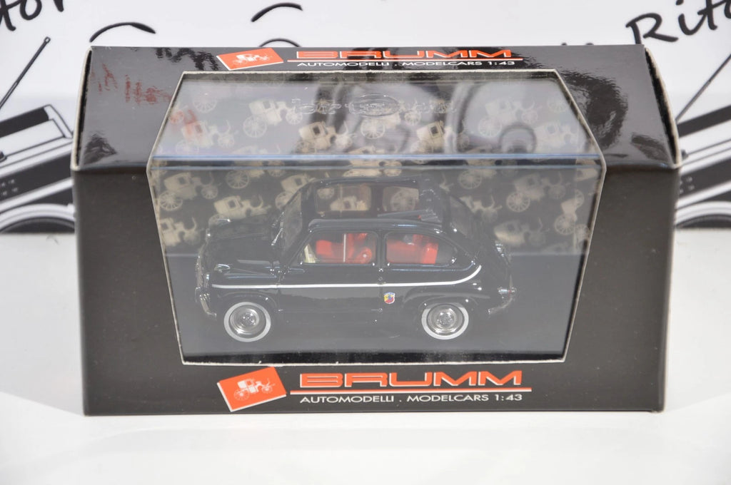 Fiat 600 1st series 1955 Sports black