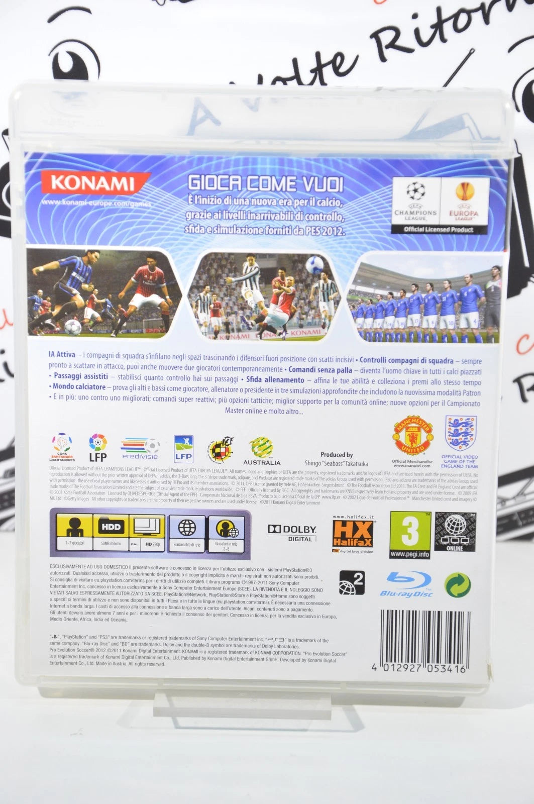 Pes 2012 Playstation 3