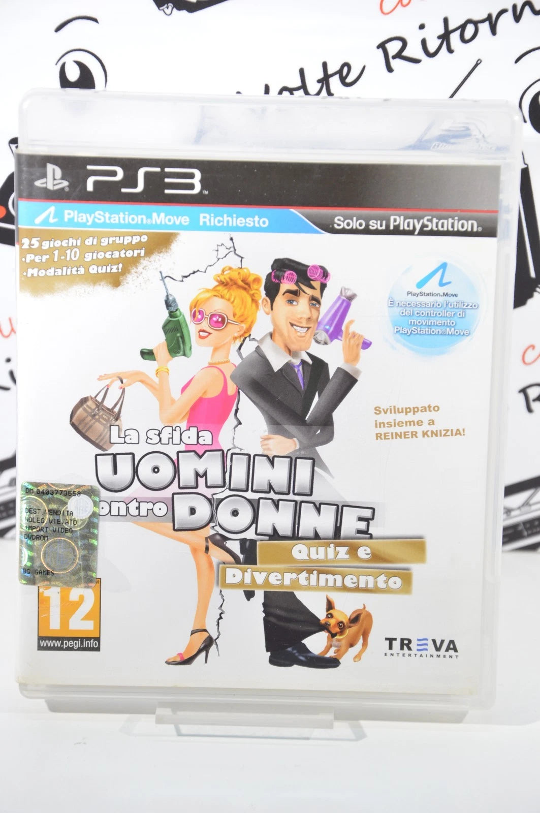 La sfida Uomini contro donne Playstation 3