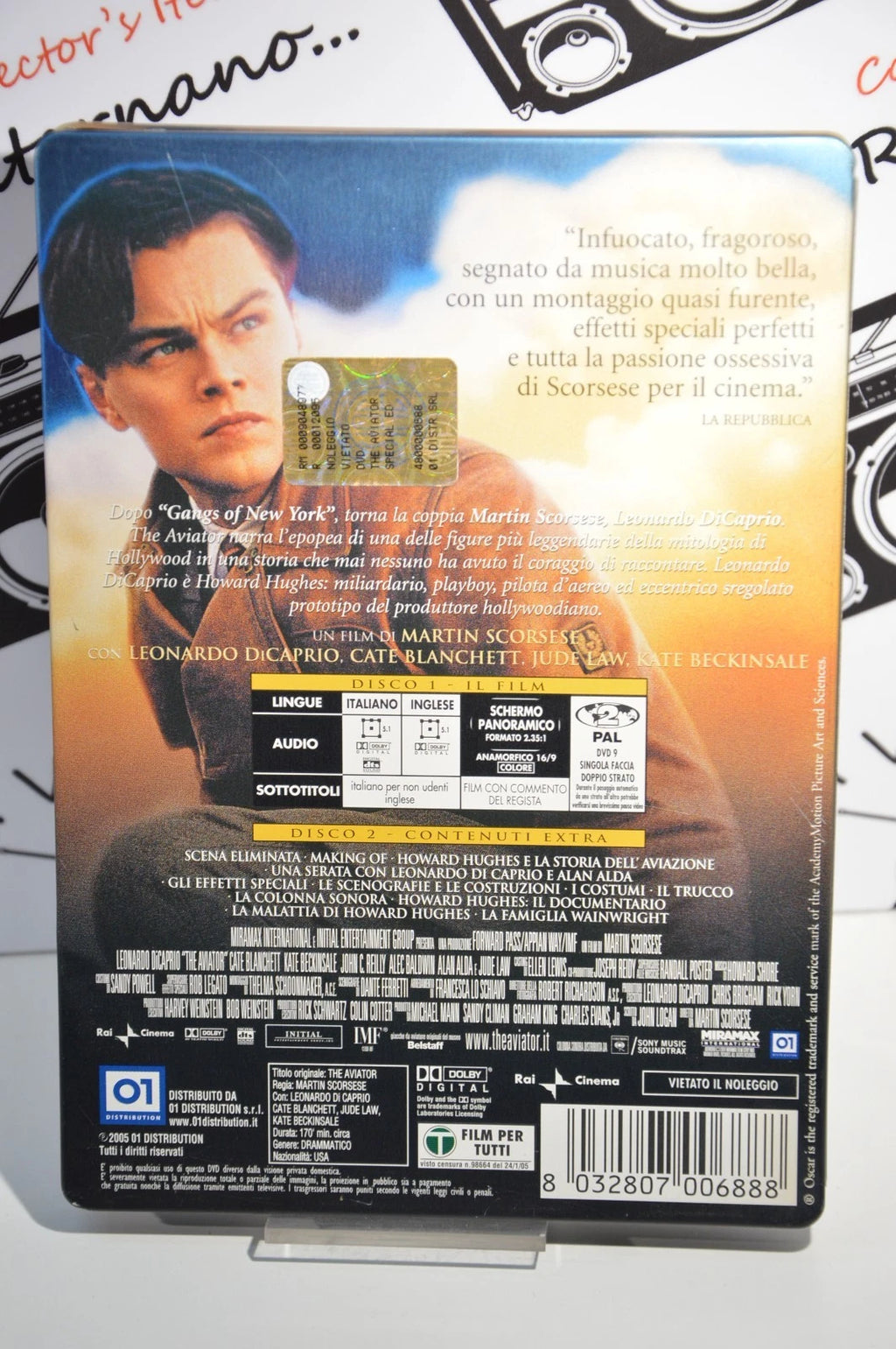 The Aviator Dvd steelbox