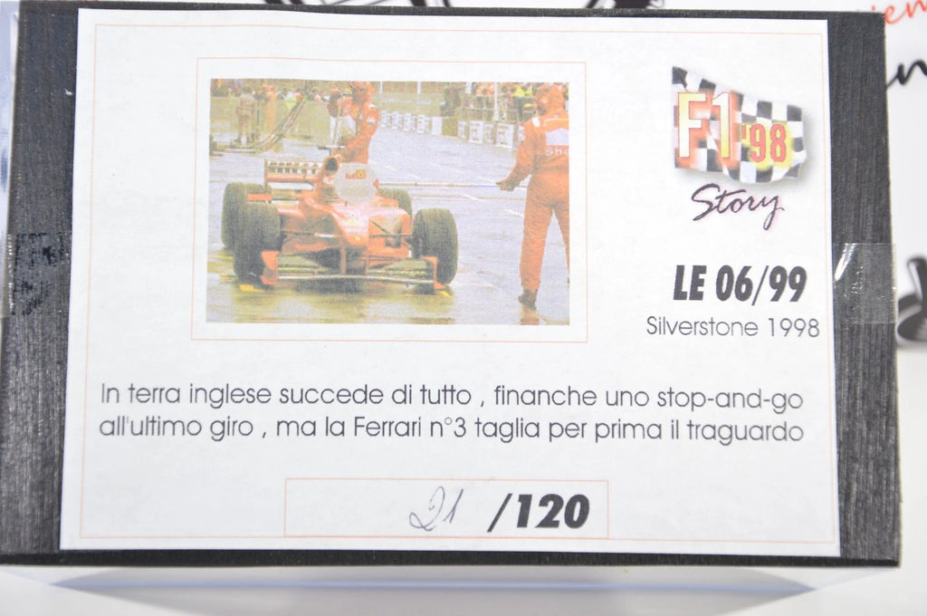 Diorama Ferrari Silverstone 1998 Microworld 1:43