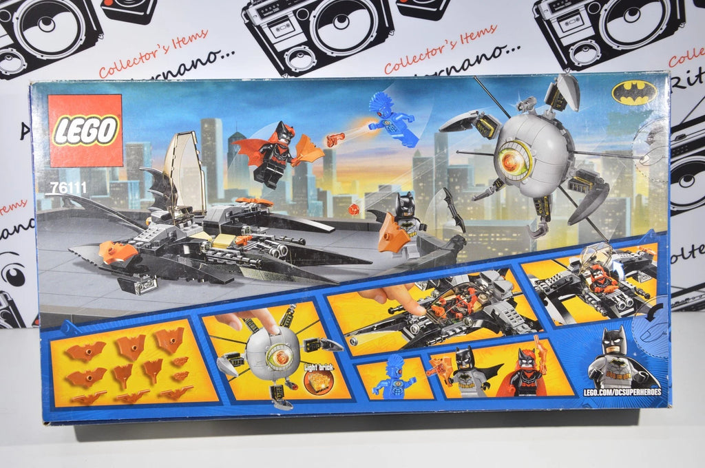 Lego super heroes 76111 Batman Brother Eye takedown 6-12 nuovo sigillato