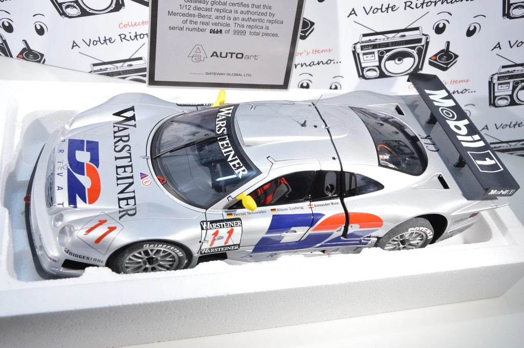 Mercedes Benz CLK GTR Fia gt 1997 GT1 Champion scala 1:12