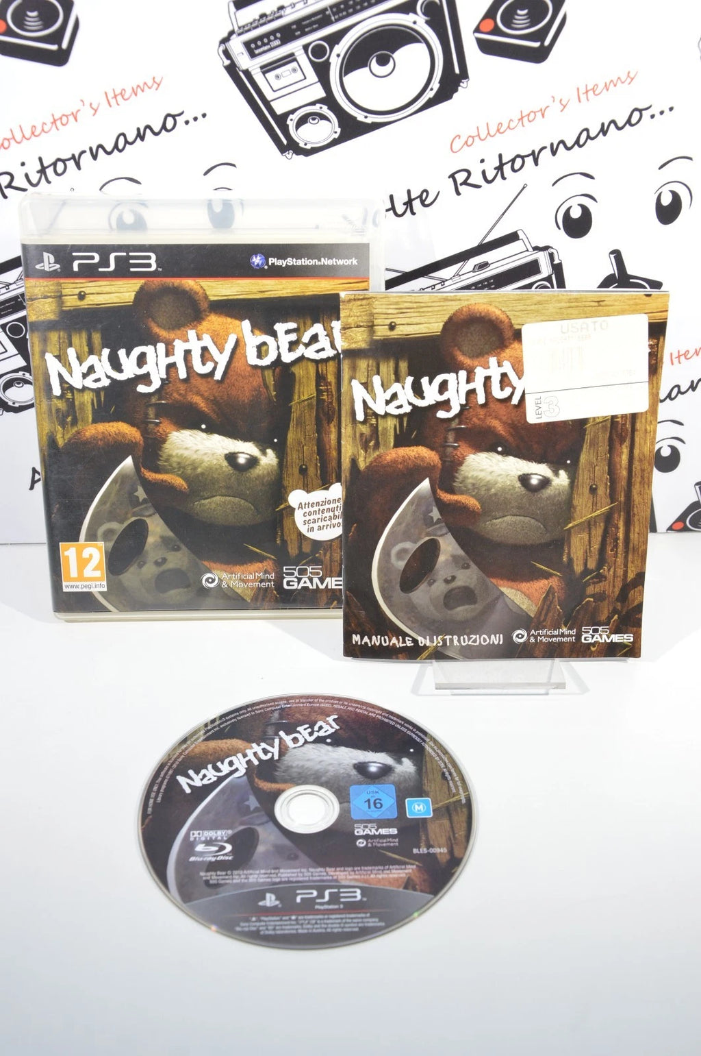 Naughty bear Playstation 3