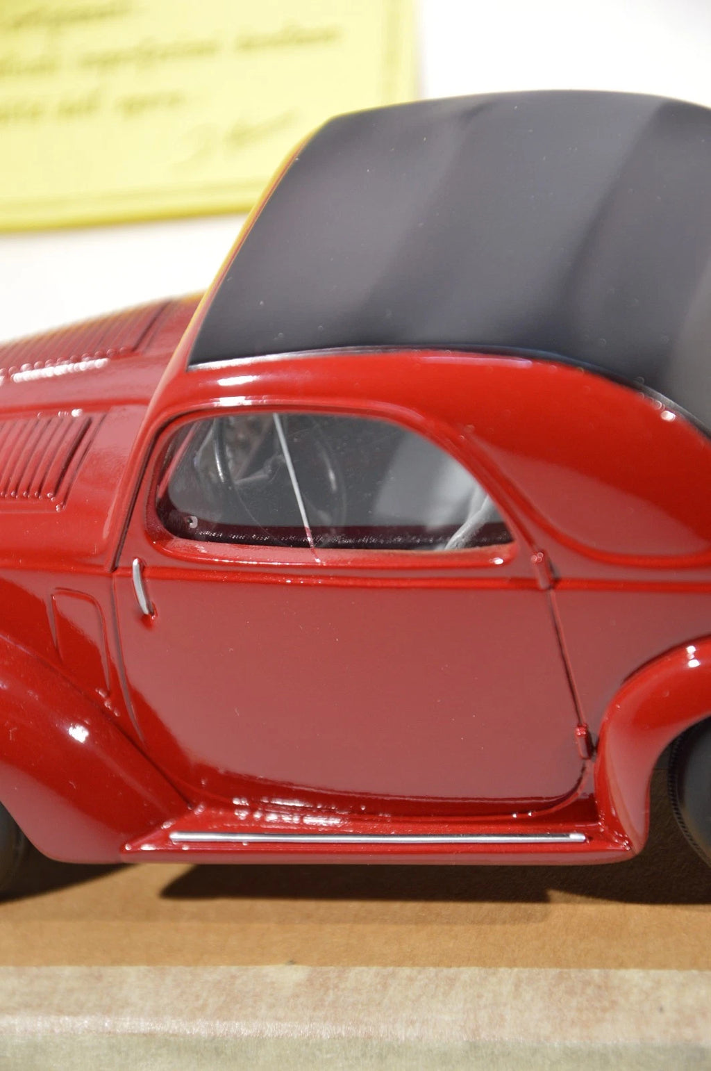 Fiat 500 Topolino Mamone scala 1:18 resina edizione limitata 300 pezzi