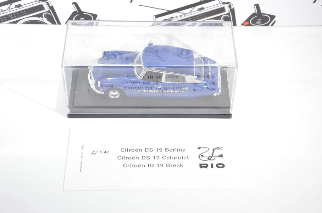 Citroen Ds 19 Gendarmerie Nationale Rio scala 1:43