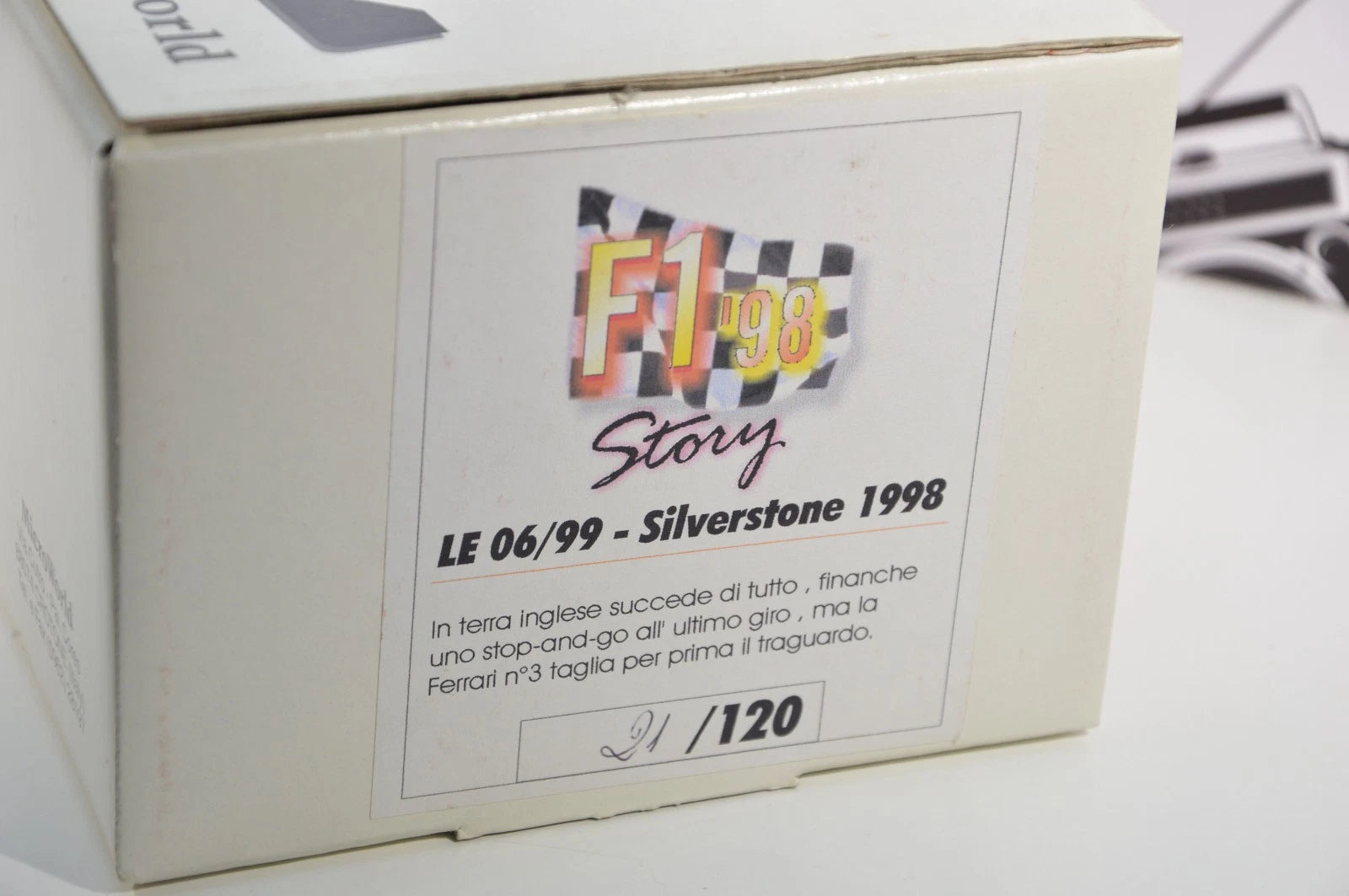 Diorama Ferrari Silverstone 1998 Microworld 1:43