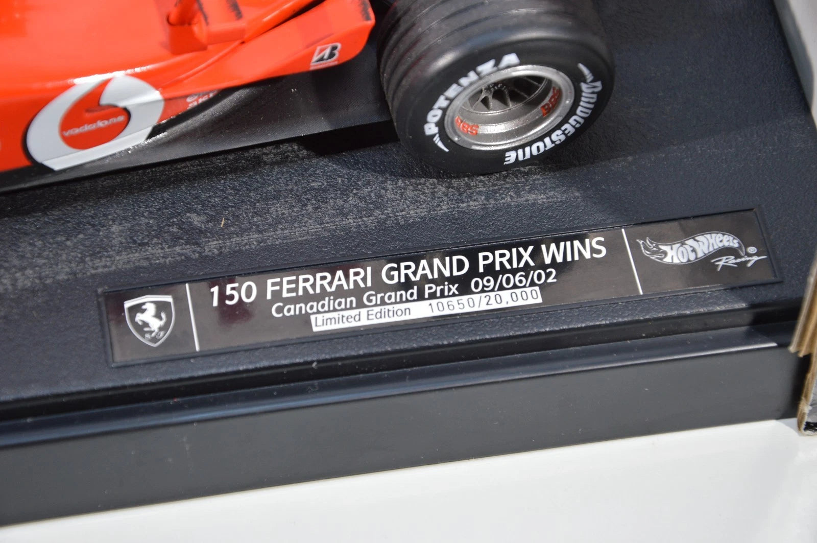 Ferrari Formula 1 150 Grand prix wins Hot wheels 1:18