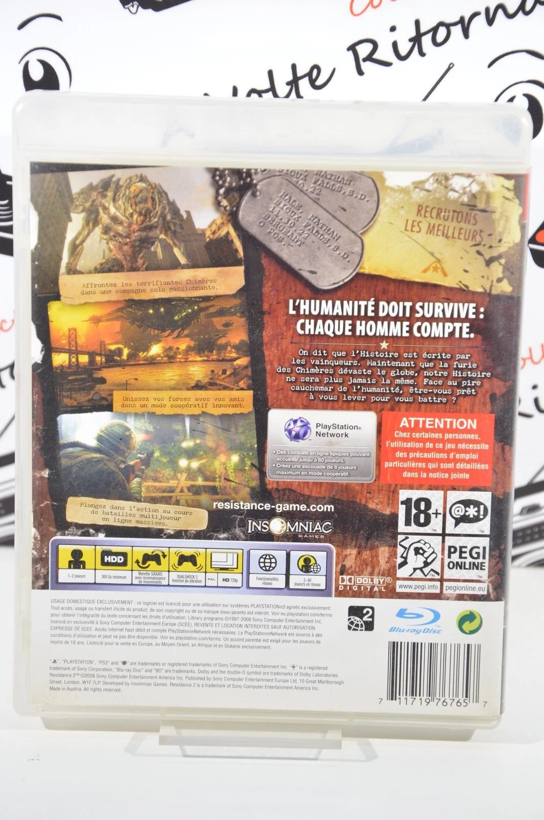 Resistance 2 Playstation 3