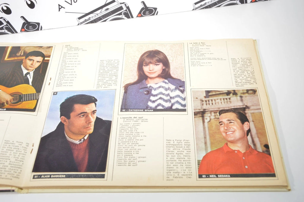 Album figurine 120 assi della canzone TV sorrisi e canzoni completo