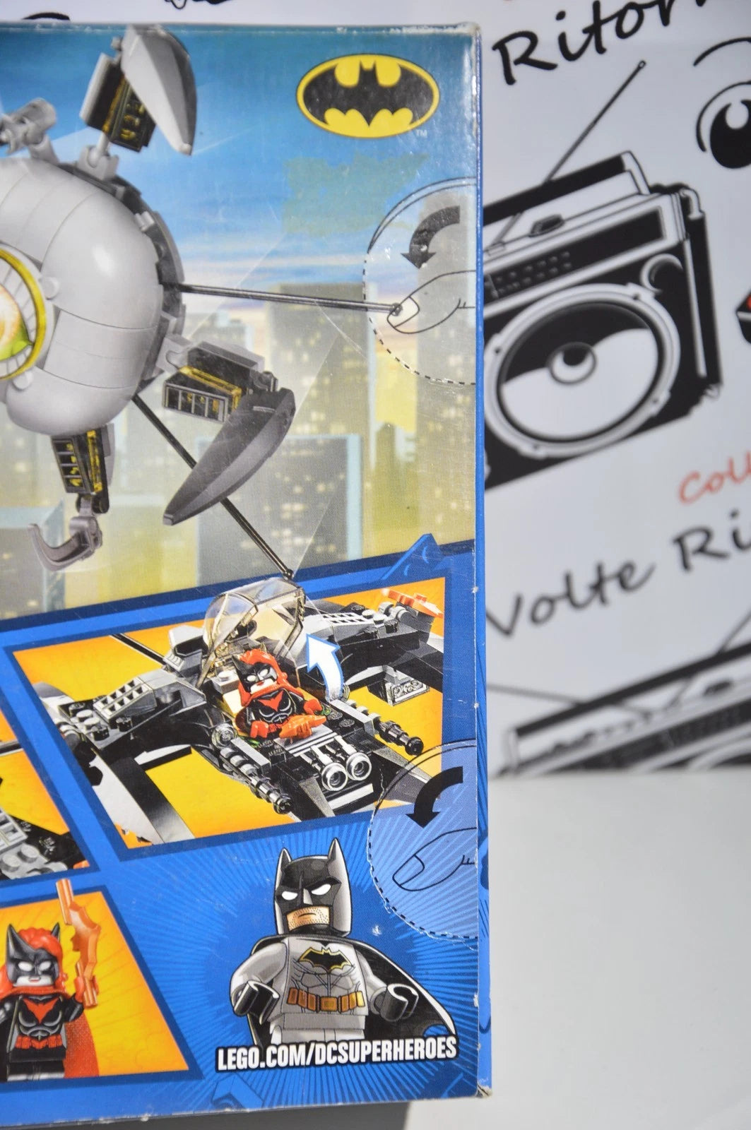 Lego super heroes 76111 Batman Brother Eye takedown 6-12 nuovo sigillato