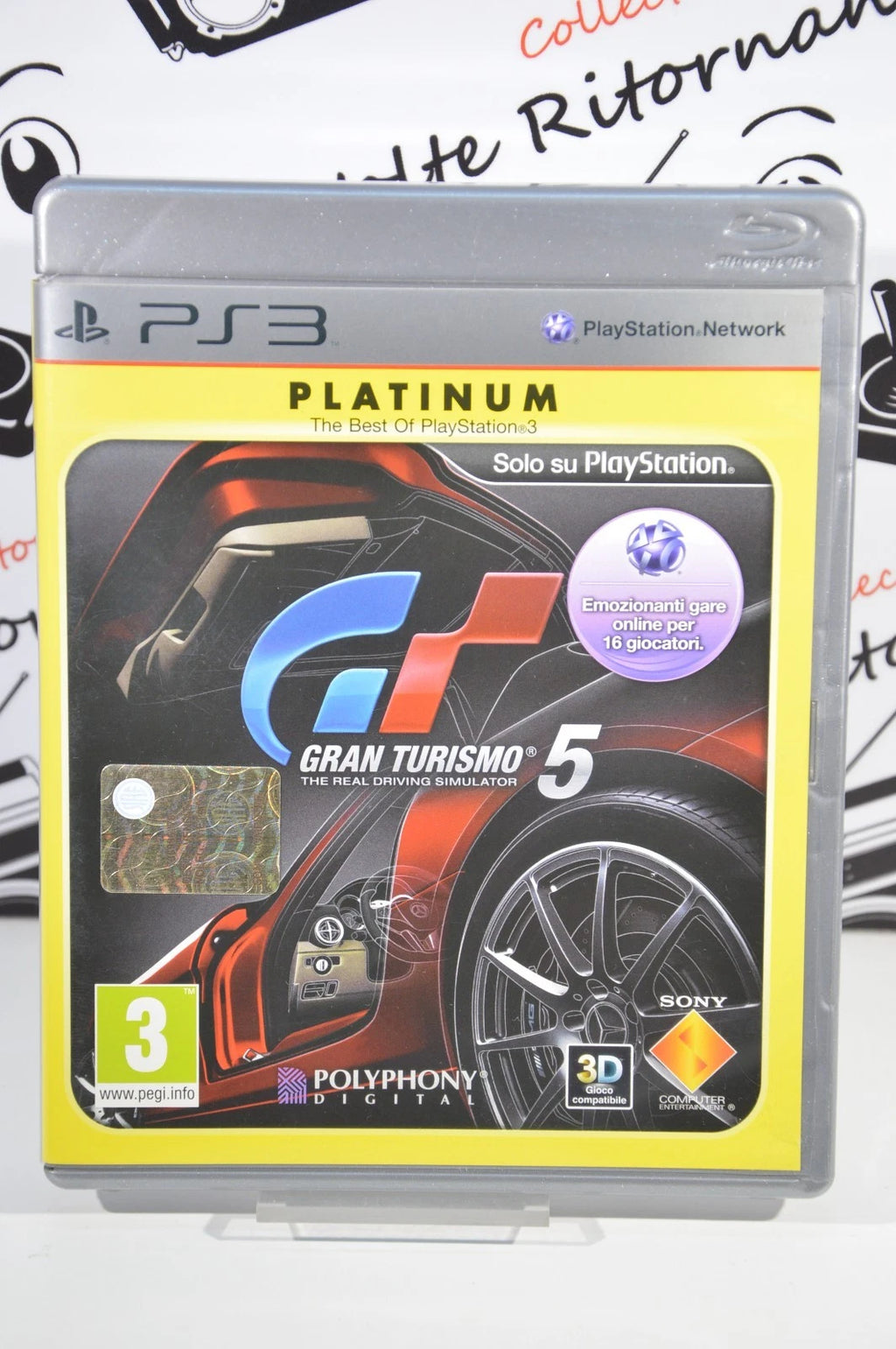 Gran Turismo 5 platinum Playstation 3