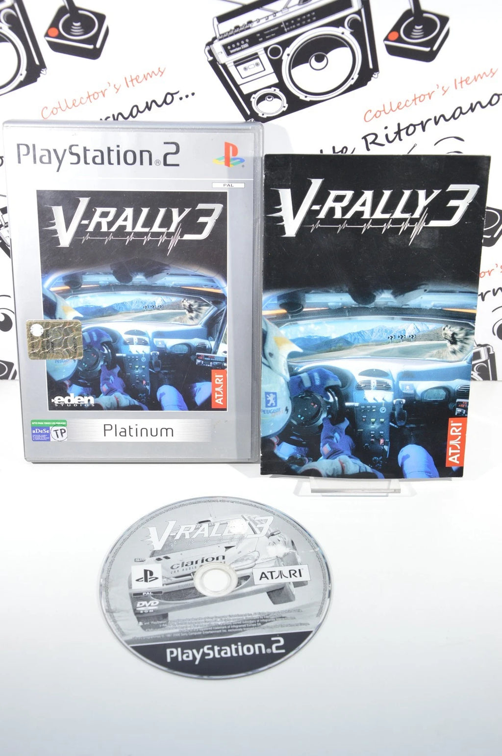 V-Rally 3 Platinum Playstation 2