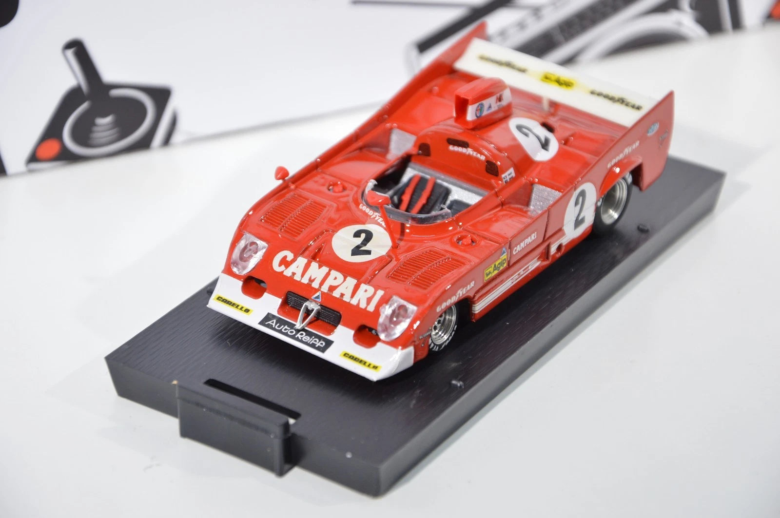 Alfa Romeo 33TT12 1° Pescarolo Bell 1000 km 1975