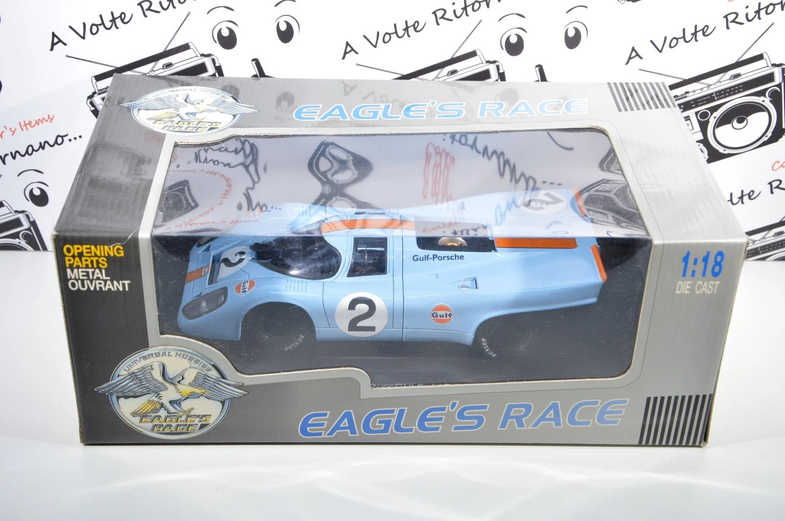 Porsche 917k n°2 Gulf racing team 1970 Universal Hobbies