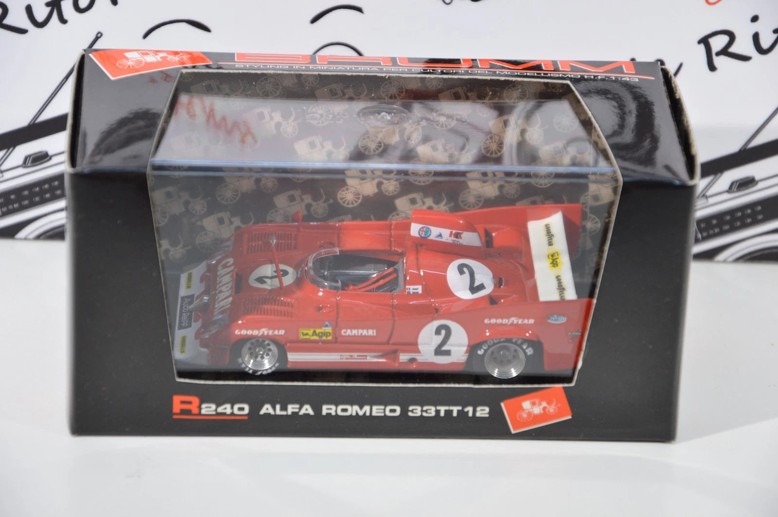 Alfa Romeo 33TT12 1° Pescarolo Bell 1000 km 1975