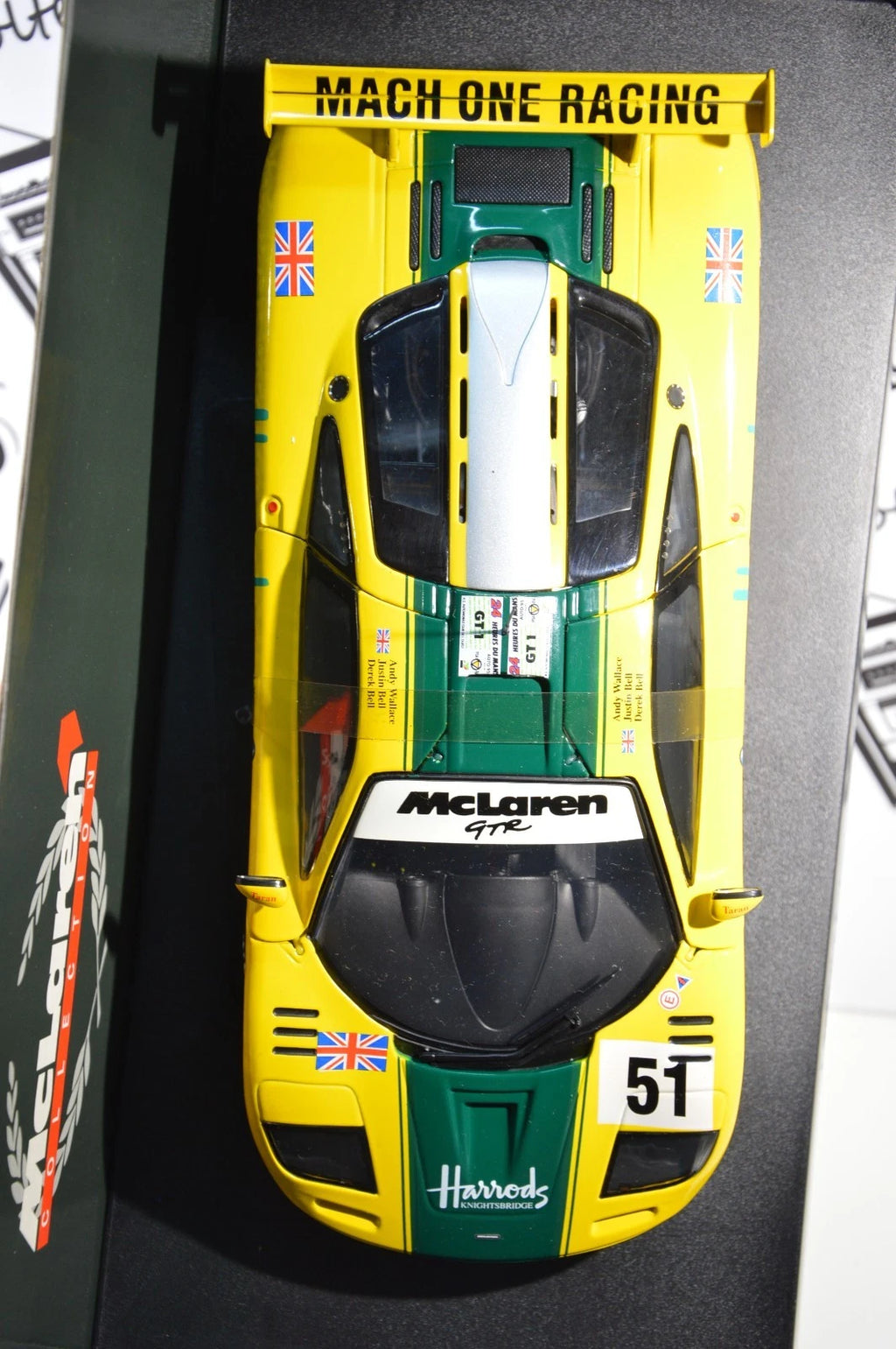 Mclaren F1 Gtr Mach one Paul's model art scala 1:18