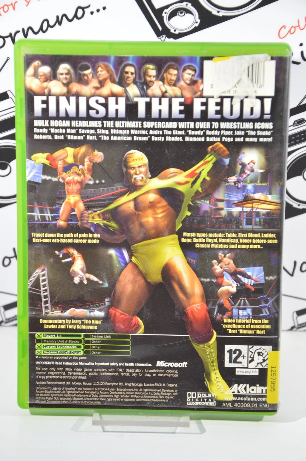 Showdown legends of Wrestling Xbox