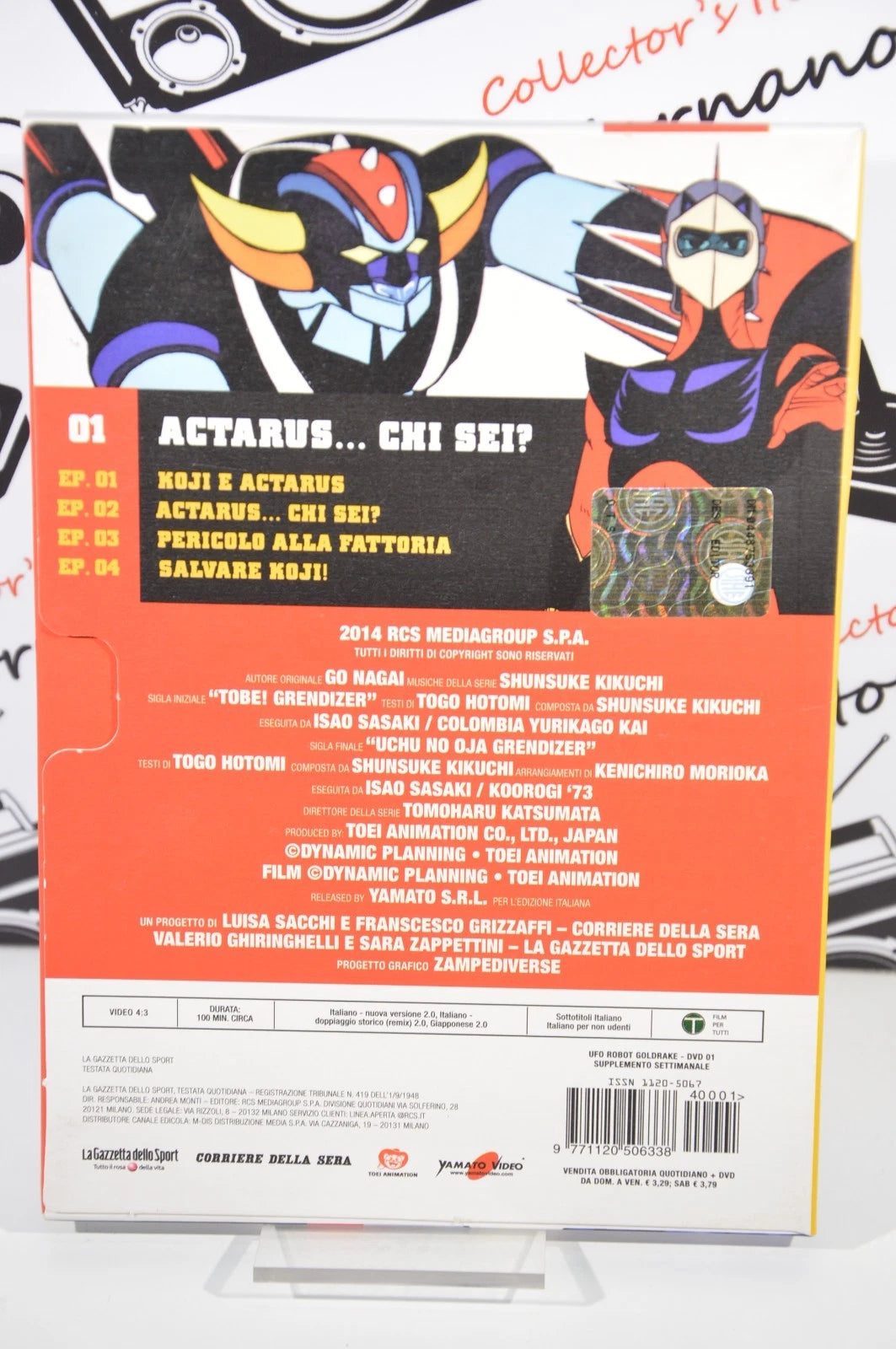 Ufo Robot volume 1 Dvd