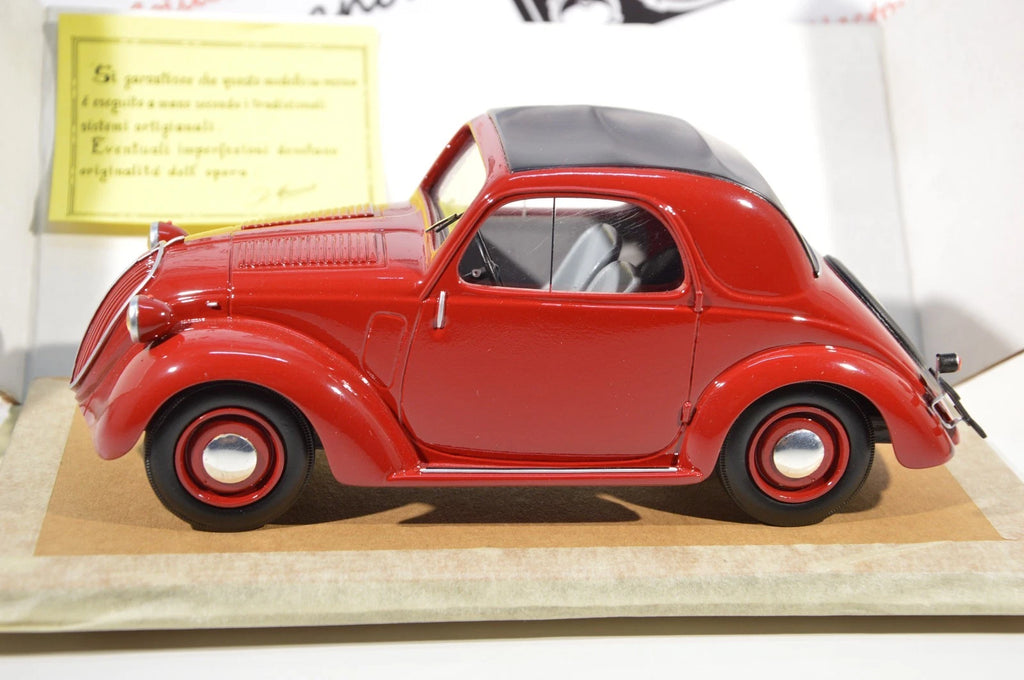 Fiat 500 Topolino Mamone scala 1:18 resina edizione limitata 300 pezzi