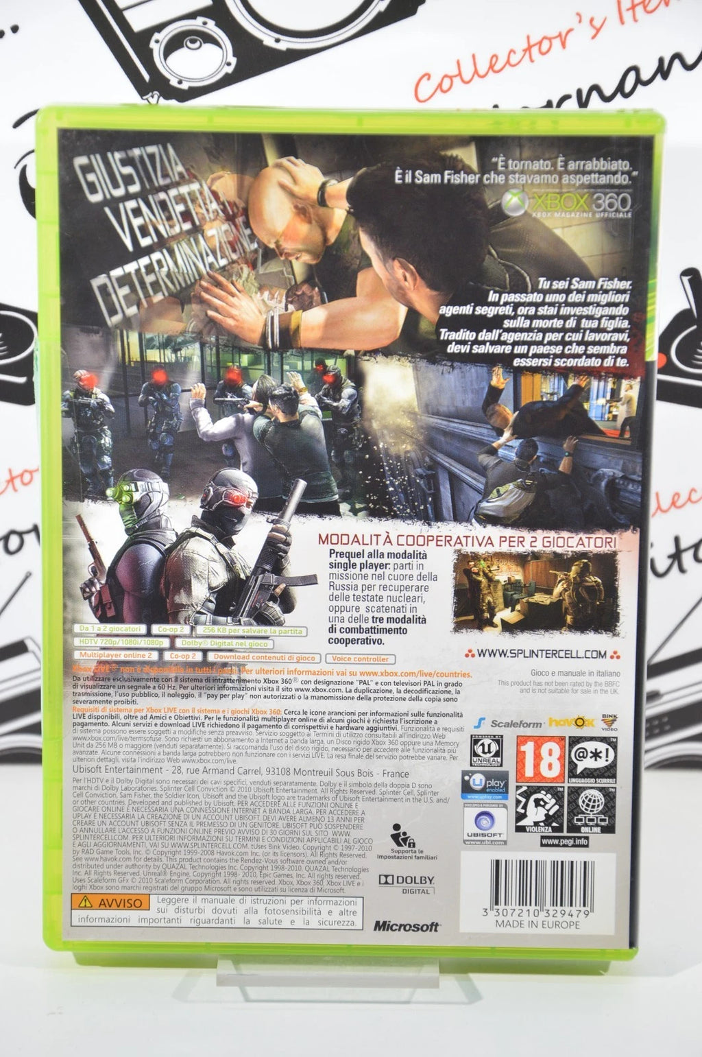 Splinter cell Conviction Xbox 360