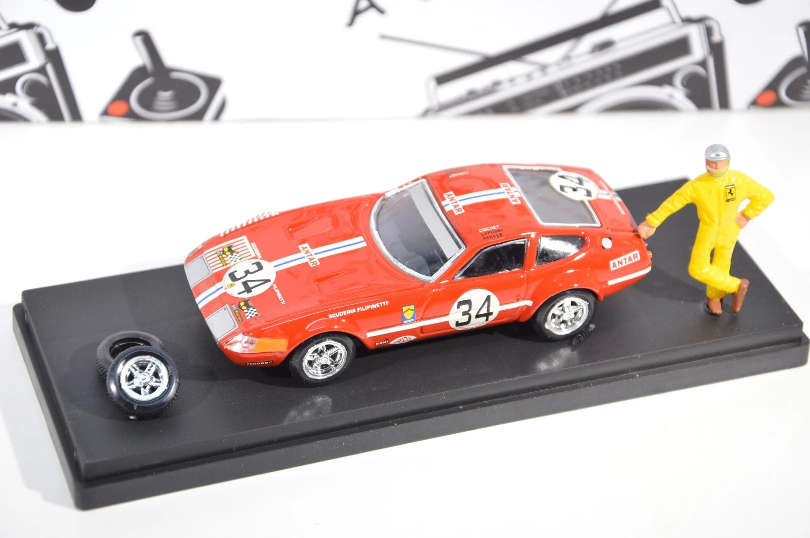 Ferrari 365 gtb/4 Daytona Rio scala 1:43