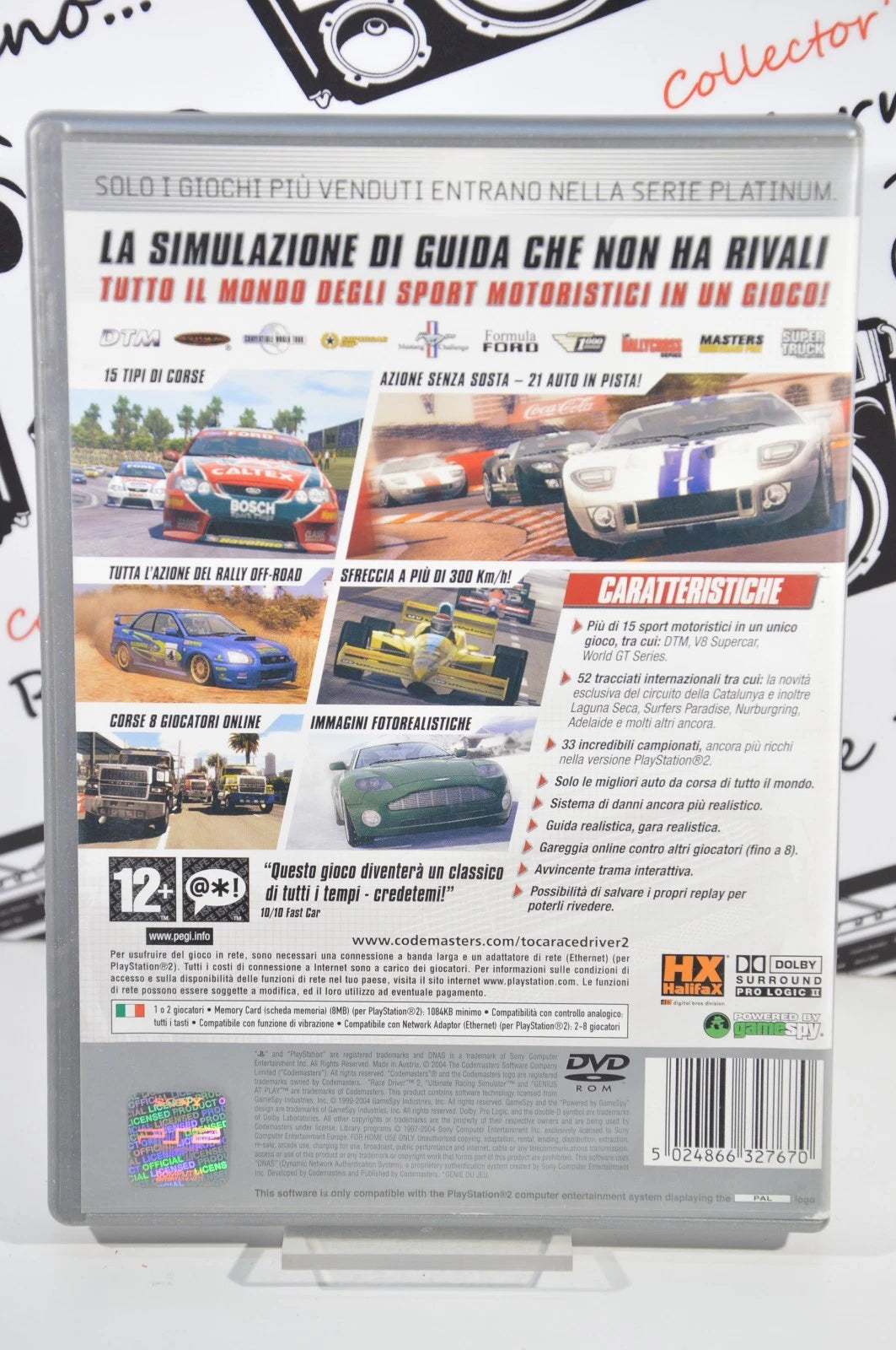 Toca race driver 2 platinum Playstation 2