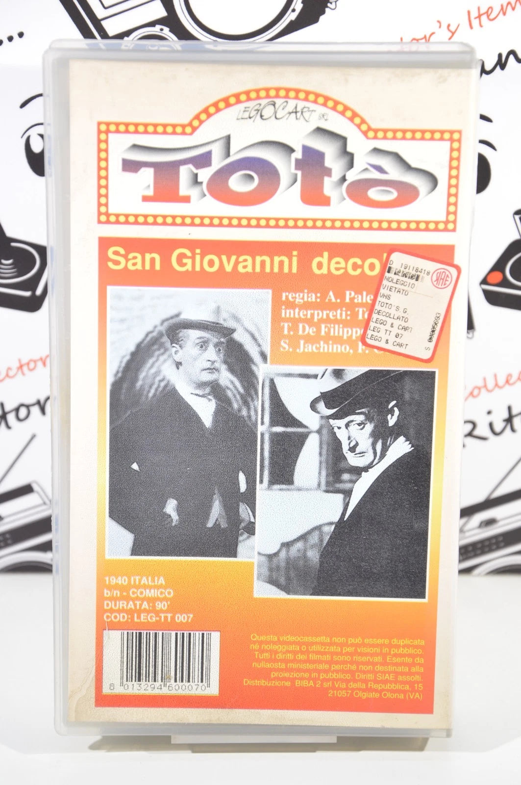Totò San Giovanni Decollato Vhs