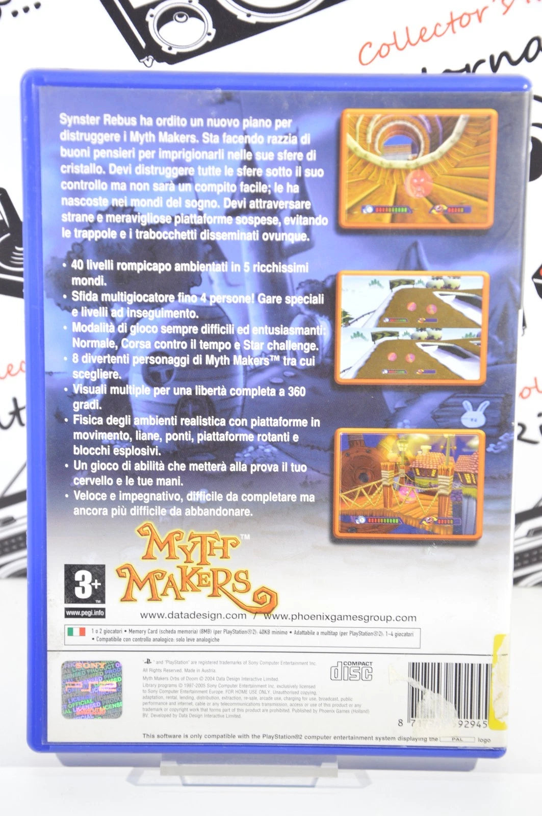 Myth Makers Orbs of Doom Playstation 2