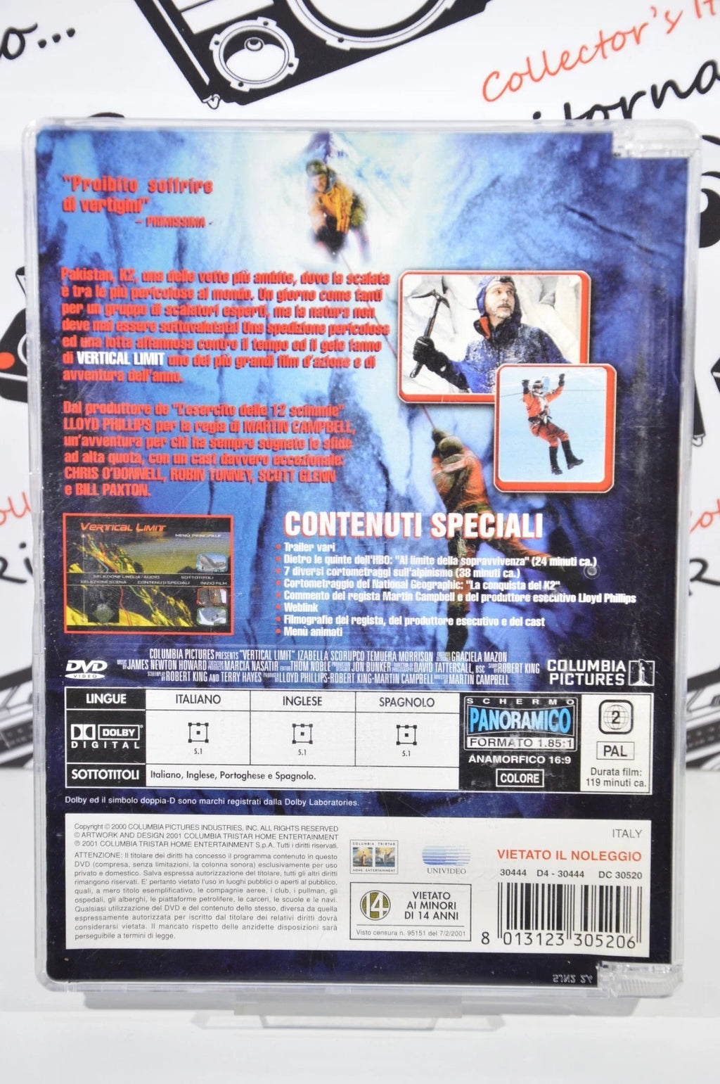 Vertical limit Dvd