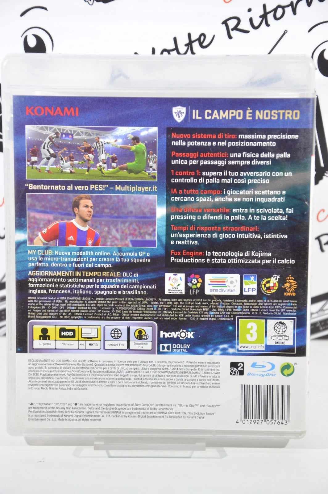 Pro evolution soccer 2015 Pes 2015 Playstation 3