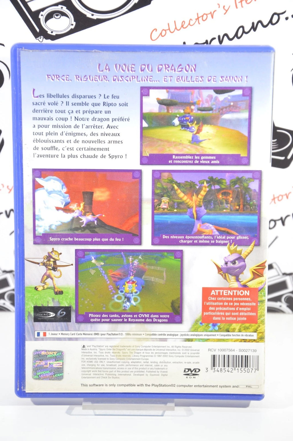 Spyro enter the dragonfly playstation 2
