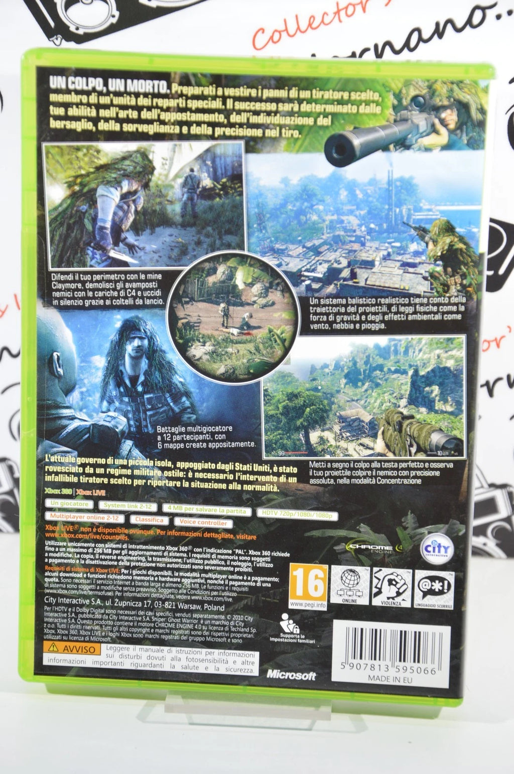 Sniper Ghost warrior Xbox 360