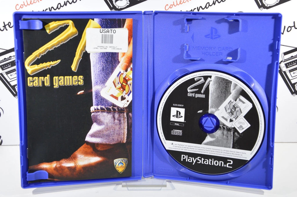 21card games Playstation 2
