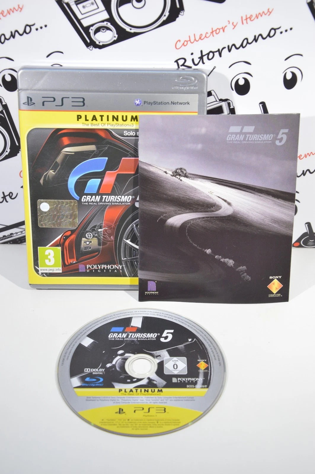 Gran Turismo 5 platinum Playstation 3