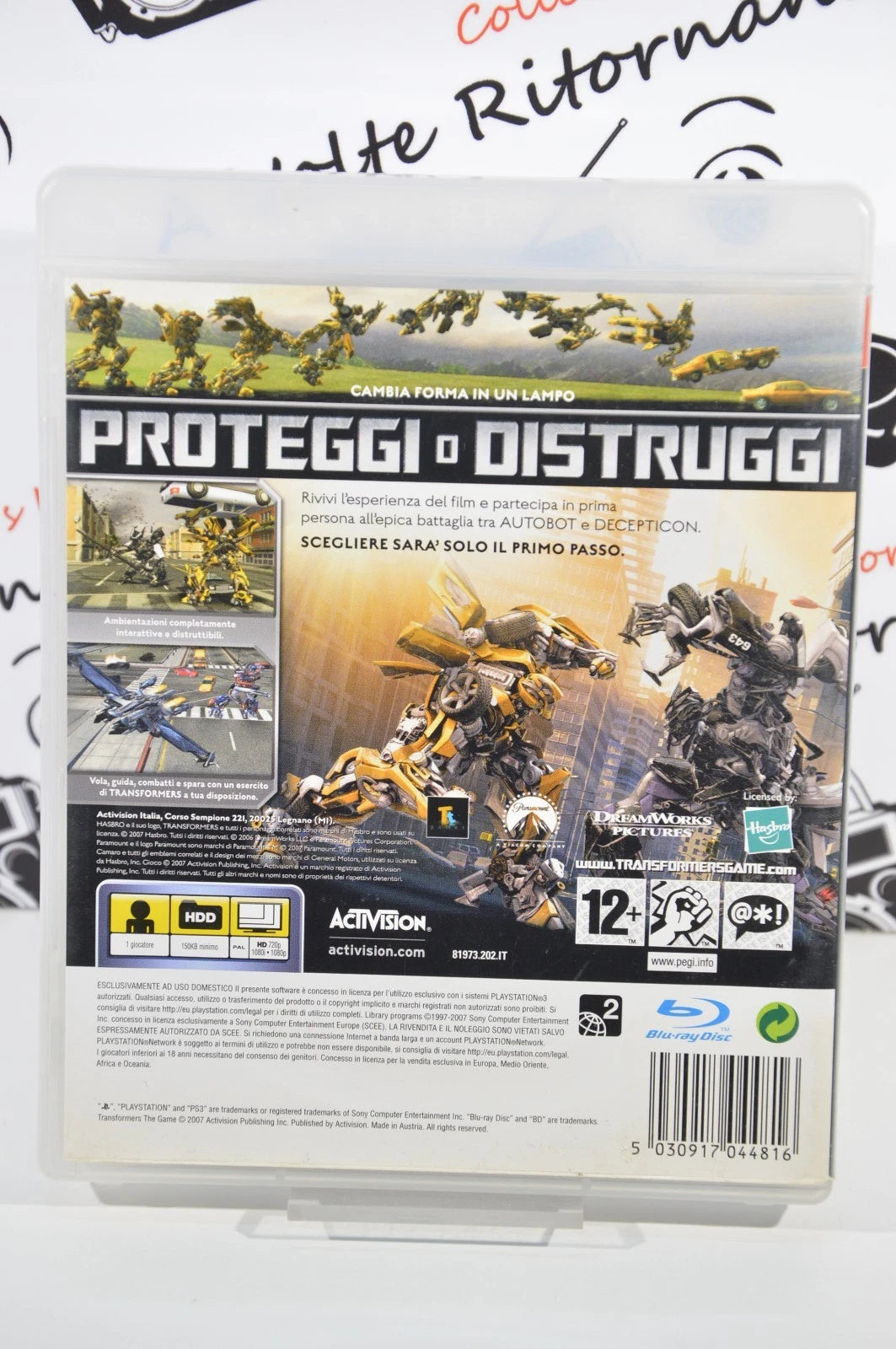 Transformers The game Playstation 3