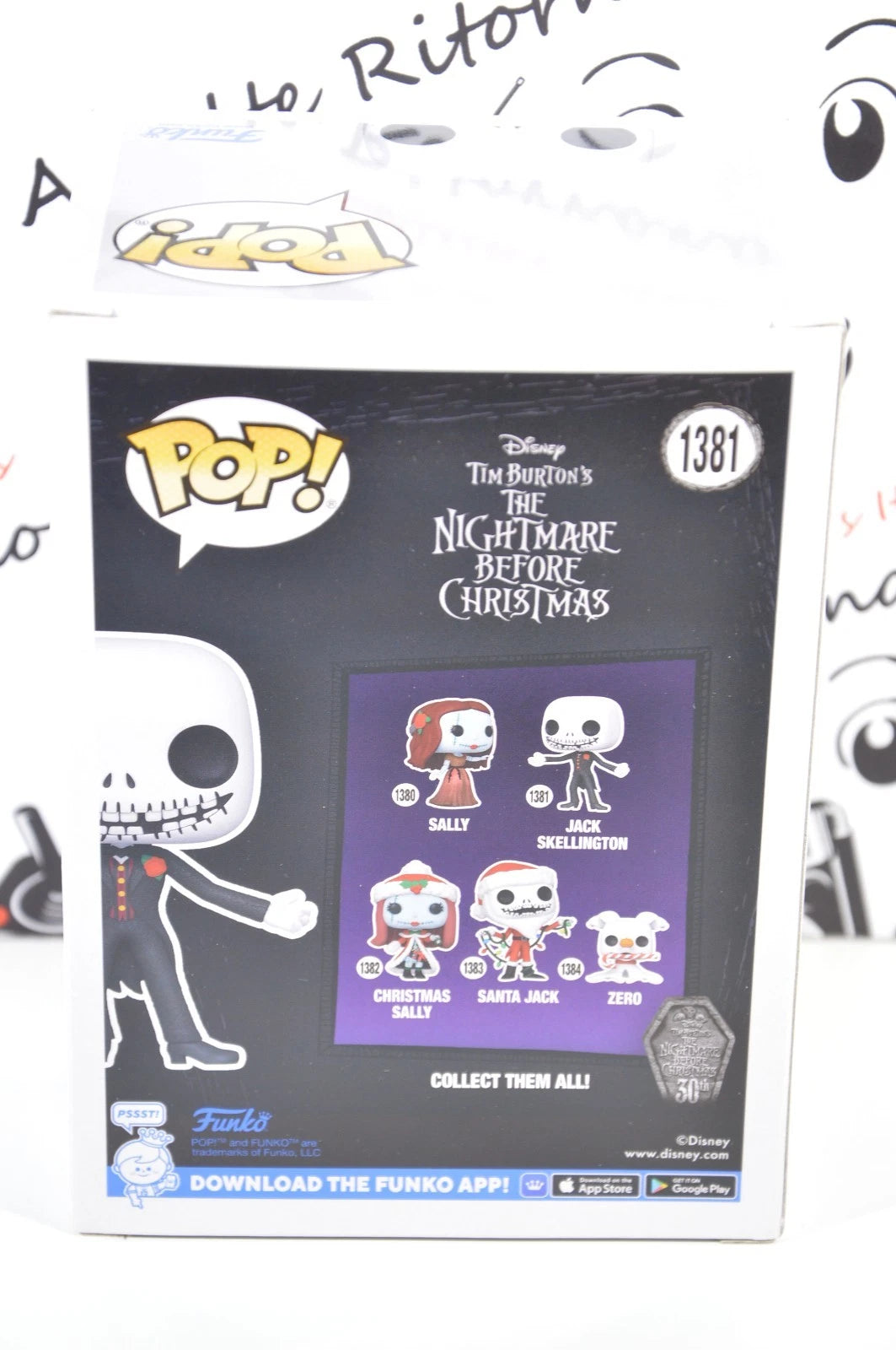 Funko Pop Jack Skellington Disney #1381