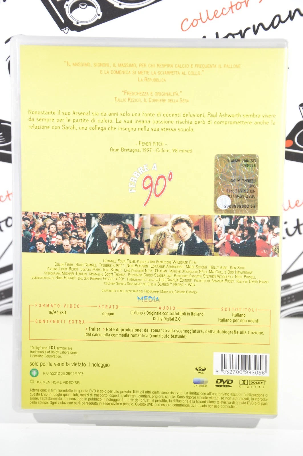 Febbre a 90° Dvd