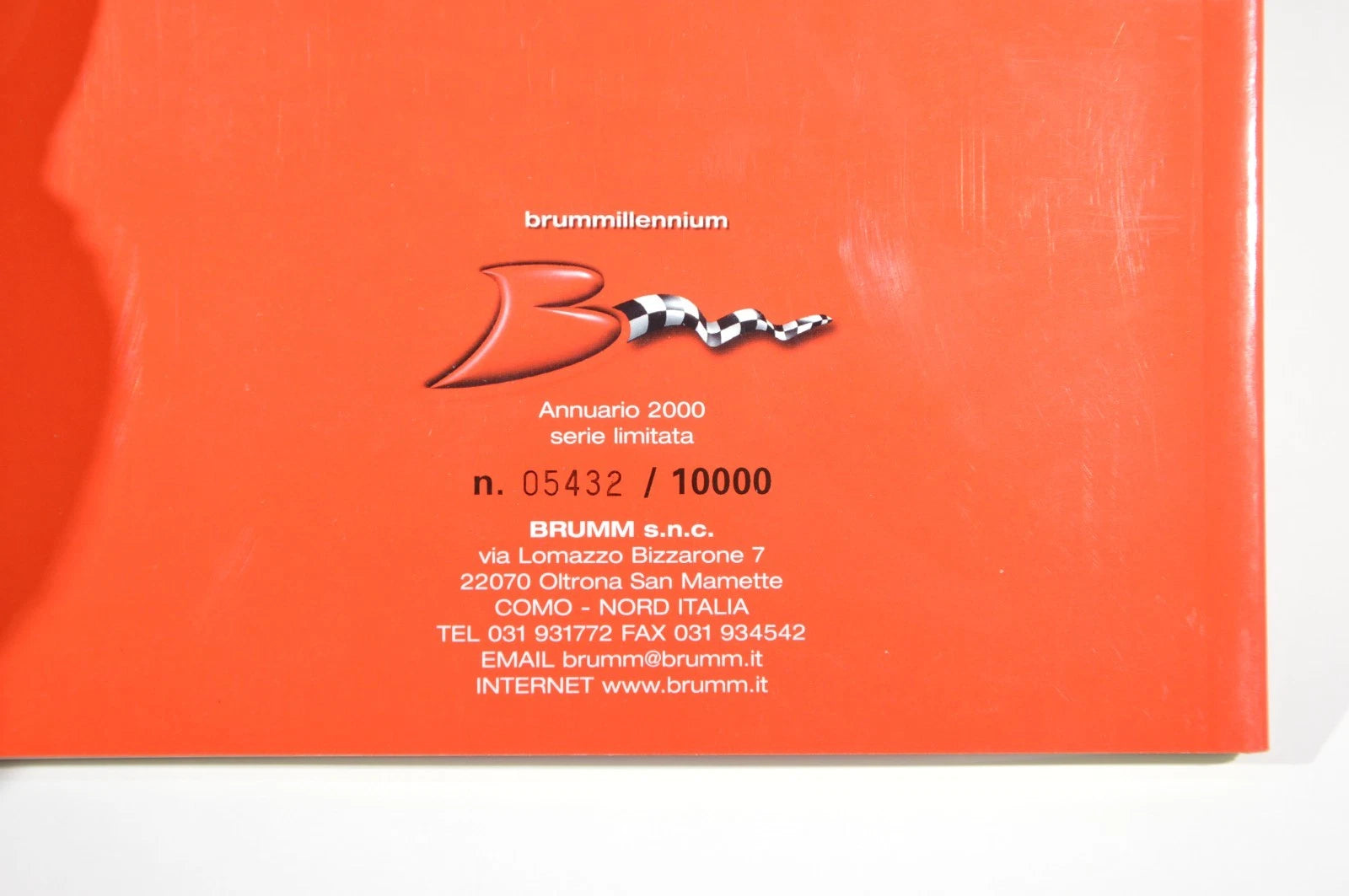 Brumm annuario 2000 serie limitata catalogo