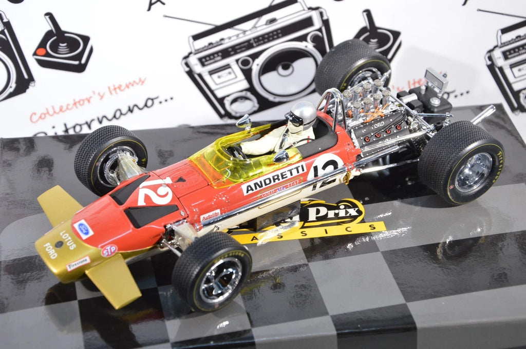 Lotus Ford 49B M.Andretti #12 Exoto 1:18