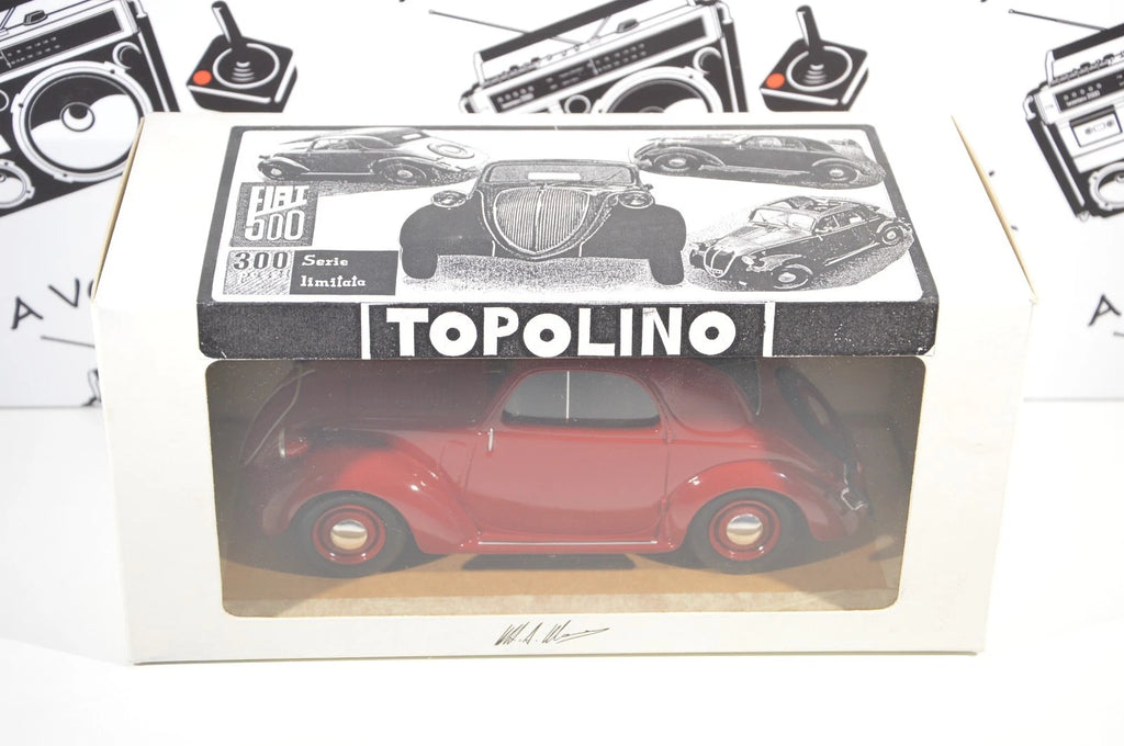 Fiat 500 Topolino Mamone scala 1:18 resina edizione limitata 300 pezzi