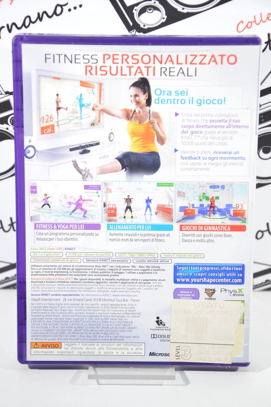 Your Shape fitness evolved Xbox 360