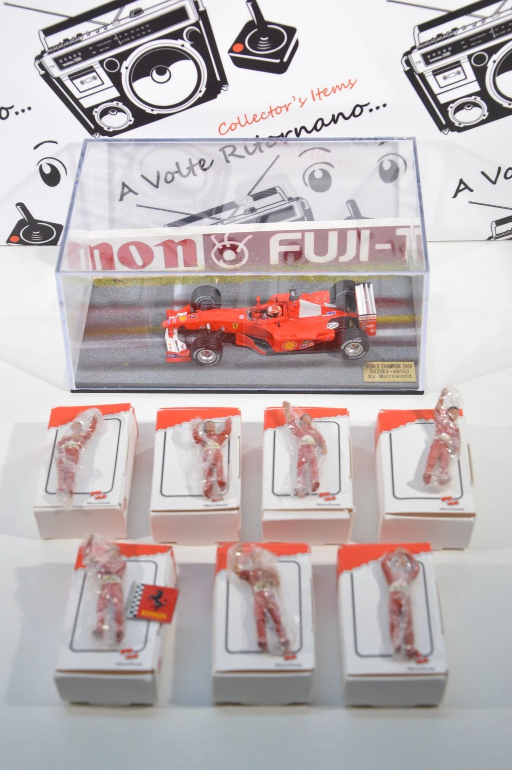 Diorama Ferrari Suzuka 2000 Microworld 1:43